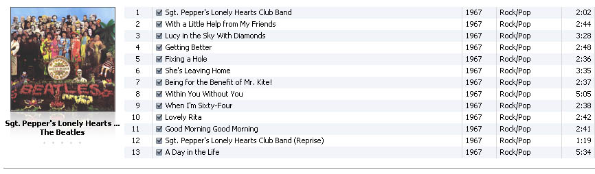 Beatles - Sgt. Pepper's Lonely Hearts Club Band